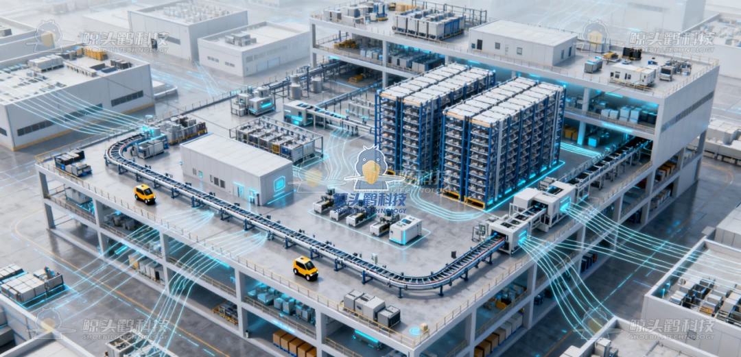 Centralized Automated Warehouse Spanning All Floors