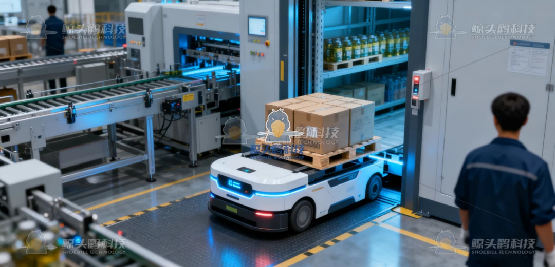 AGVs Integrated with ASRS