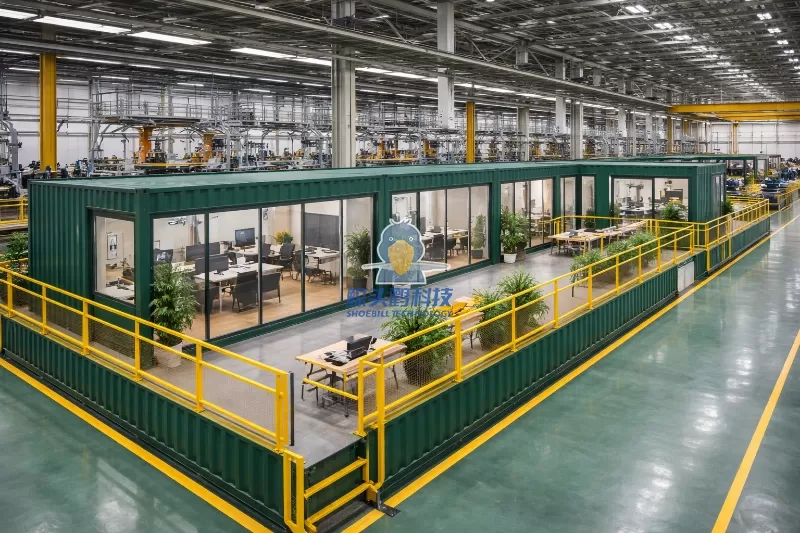 Container Office Area Planning